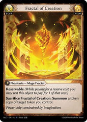 Fractal of Creation (193) - Alchemical Revolution Foil - The Grand Archivist