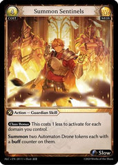 Summon Sentinels (201) - Alchemical Revolution Foil