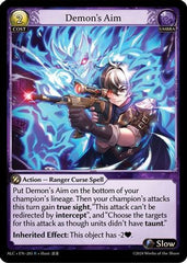 Demon's Aim (205) - Alchemical Revolution Foil - The Grand Archivist