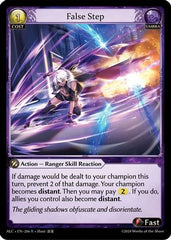 False Step (206) - Alchemical Revolution Foil - The Grand Archivist
