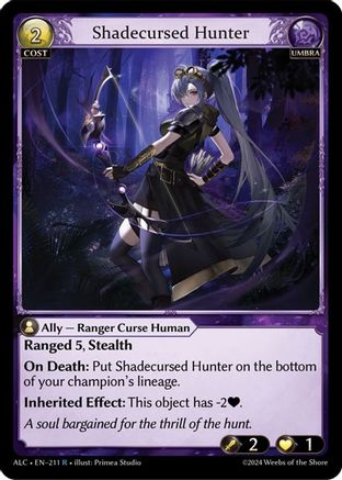 Shadecursed Hunter (211) - Alchemical Revolution - The Grand Archivist