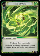 Spirit of Wind (003) - Alchemical Revolution Starter Decks - The Grand Archivist