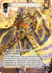 Tonoris, Genesis Aegis (CSR) (012) - Alchemical Revolution Starter Decks Foil - The Grand Archivist