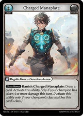 Charged Manaplate (015) - Alchemical Revolution Starter Decks - The Grand Archivist