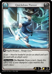 Quickdraw Piercer (026) - Alchemical Revolution Starter Decks Foil