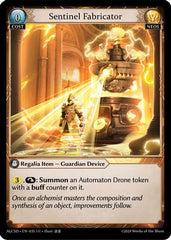 Sentinel Fabricator (035) - Alchemical Revolution Starter Decks - The Grand Archivist