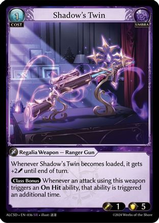 Shadow's Twin (036) - Alchemical Revolution Starter Decks Foil - The Grand Archivist