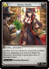 Barter Herbs (040) - Alchemical Revolution Starter Decks - The Grand Archivist