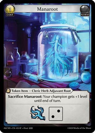 Manaroot (053) - Alchemical Revolution Starter Decks - The Grand Archivist
