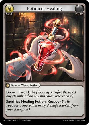Potion of Healing (057) - Alchemical Revolution Starter Decks - The Grand Archivist