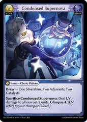 Condensed Supernova (091) - Alchemical Revolution Starter Decks - The Grand Archivist