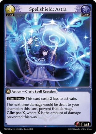 Spellshield: Astra (094) - Alchemical Revolution Starter Decks - The Grand Archivist