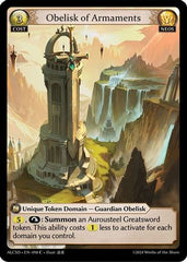 Obelisk of Armaments (098) - Alchemical Revolution Starter Decks - The Grand Archivist