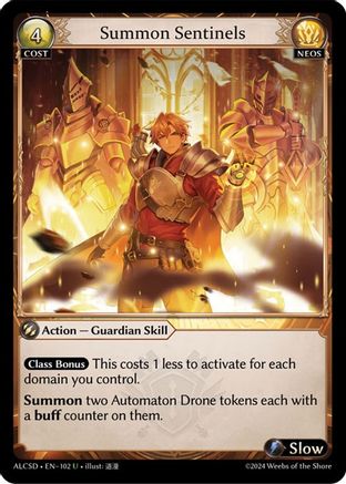 Summon Sentinels (102) - Alchemical Revolution Starter Decks - The Grand Archivist