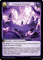 Creeping Torment (104) - Alchemical Revolution Starter Decks