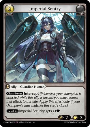 Imperial Sentry (032) - Promotional Cards Foil - The Grand Archivist