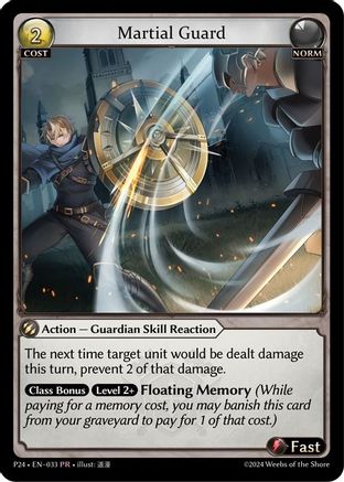 Martial Guard (033) - Promotional Cards Foil - The Grand Archivist