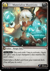Materialize Munitions (034) - Promotional Cards Foil - The Grand Archivist