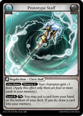 Prototype Staff (013) - Promotional Cards Foil