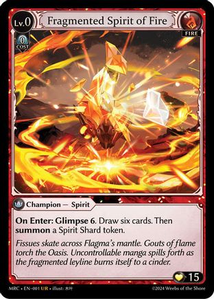 Fragmented Spirit of Fire (001) - Mercurial Heart - The Grand Archivist