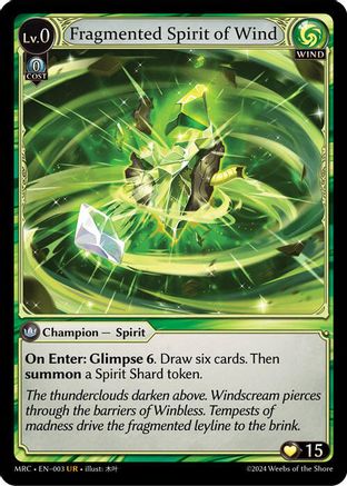 Fragmented Spirit of Wind (003) - Mercurial Heart - The Grand Archivist