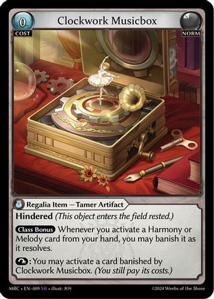 Clockwork Musicbox (009) - Mercurial Heart - The Grand Archivist
