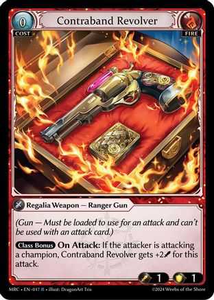 Contraband Revolver (017) - Mercurial Heart Foil - The Grand Archivist