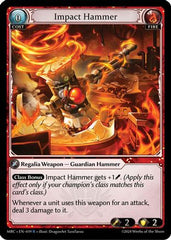 Impact Hammer (019) - Mercurial Heart Foil - The Grand Archivist