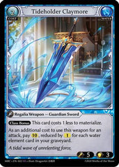 Tideholder Claymore (022) - Mercurial Heart Foil - The Grand Archivist