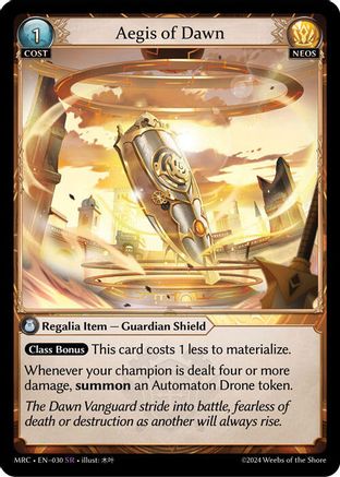 Aegis of Dawn (030) - Mercurial Heart - The Grand Archivist