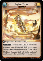 Aegis of Dawn (030) - Mercurial Heart Foil - The Grand Archivist