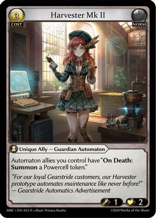 Harvester Mk II (053) - Mercurial Heart Foil - The Grand Archivist