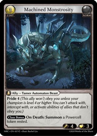 Machined Monstrosity (057) - Mercurial Heart - The Grand Archivist