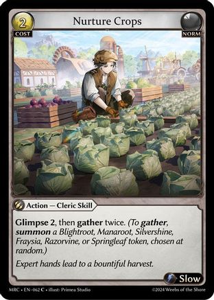 Nurture Crops (062) - Mercurial Heart Foil - The Grand Archivist