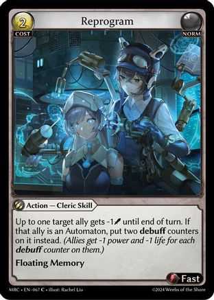 Reprogram (067) - Mercurial Heart Foil - The Grand Archivist