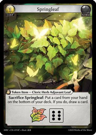 Springleaf (074) - Mercurial Heart - The Grand Archivist