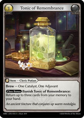 Tonic of Remembrance (076) - Mercurial Heart Foil - The Grand Archivist