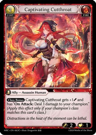 Captivating Cutthroat (082) - Mercurial Heart Foil - The Grand Archivist