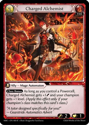 Charged Alchemist (085) - Mercurial Heart Foil - The Grand Archivist