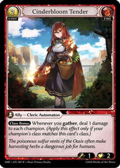 Cinderbloom Tender (087) - Mercurial Heart Foil - The Grand Archivist