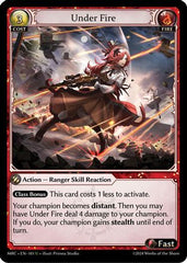 Under Fire (101) - Mercurial Heart Foil - The Grand Archivist