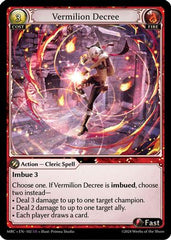 Vermilion Decree (102) - Mercurial Heart Foil - The Grand Archivist