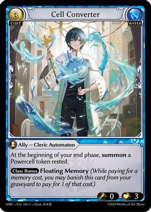 Cell Converter (105) - Mercurial Heart Foil - The Grand Archivist