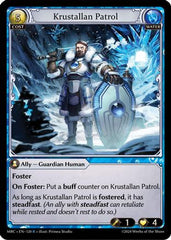 Krustallan Patrol (120) - Mercurial Heart Foil - The Grand Archivist