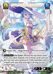 Naia, Diviner of Fortunes (CSR) (123) - Mercurial Heart Foil - The Grand Archivist