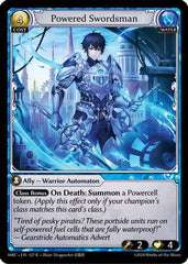 Powered Swordsman (127) - Mercurial Heart Foil - The Grand Archivist