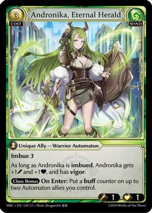 Andronika, Eternal Herald (134) - Mercurial Heart - The Grand Archivist