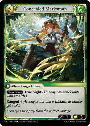 Concealed Marksman (140) - Mercurial Heart - The Grand Archivist