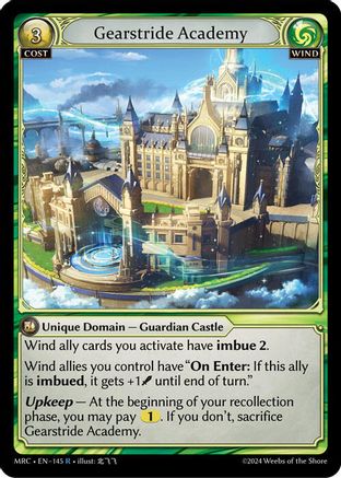 Gearstride Academy (145) - Mercurial Heart - The Grand Archivist