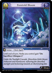 Foretold Bloom (162) - Mercurial Heart Foil - The Grand Archivist